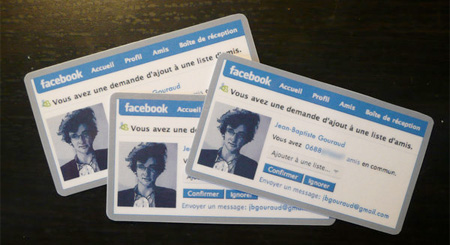 Facebook Business Card