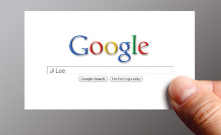 Google Me Business Card