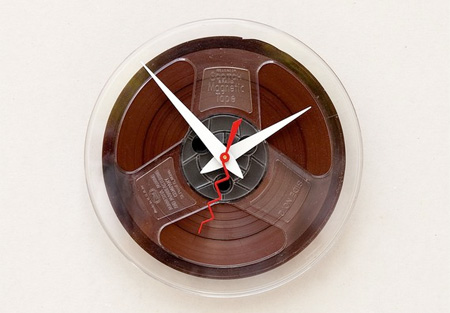 Magnetic Tape Clock