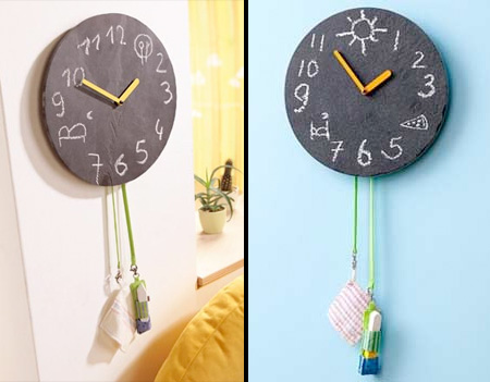 Chalkboard Clock