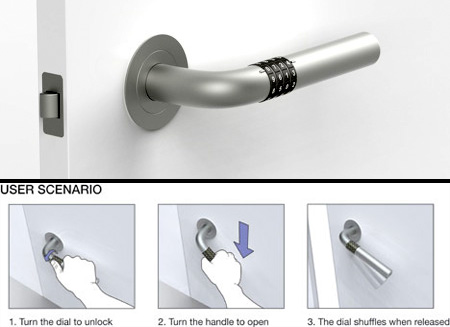 Numlock Door Handle