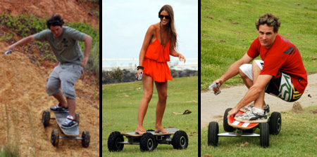 Motorized Off Road Skateboard