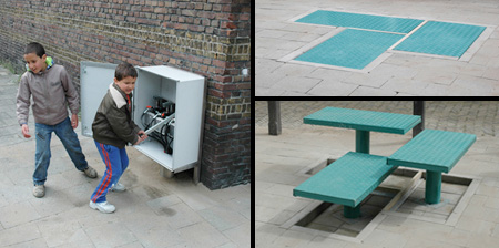 Pop Up Street Furniture