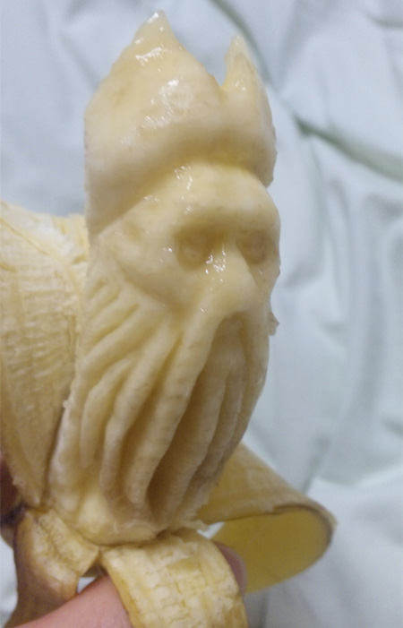 Banana Carving