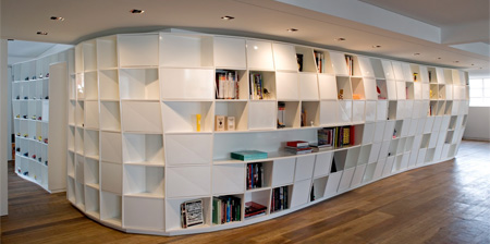 Bookshelf Apartment