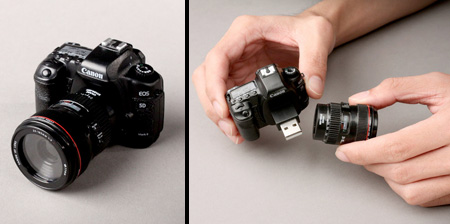 Camera Inspired USB Flash Drives