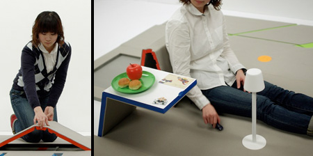 Floor Transforms into Furniture