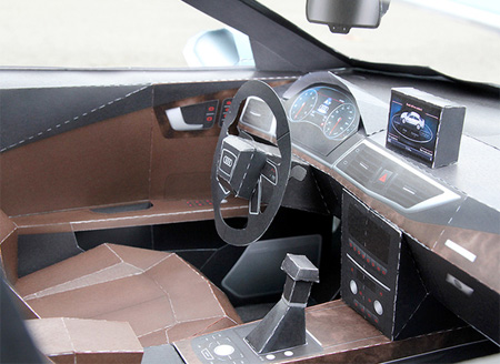 Audi A7 Papercraft
