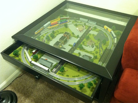 Train Set Table