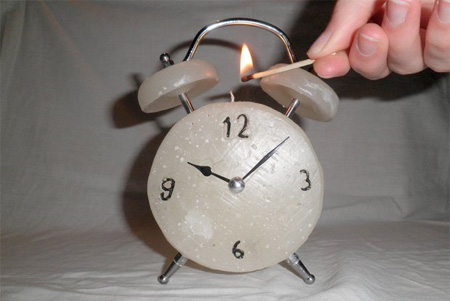 Candle Alarm Clock