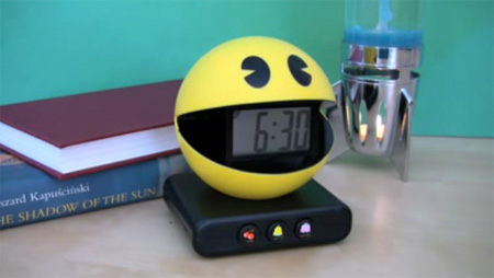 Pac-Man Alarm Clock