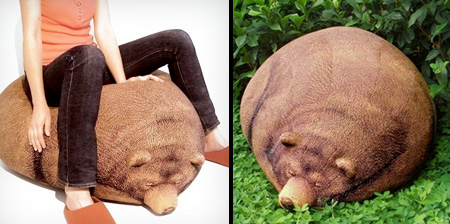 Sleeping Bear Bean Bag