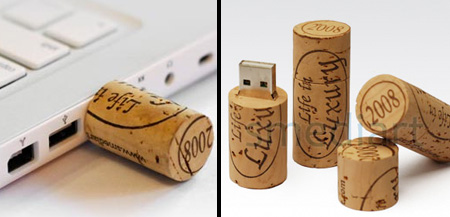 Wine Cork USB Flash Drive