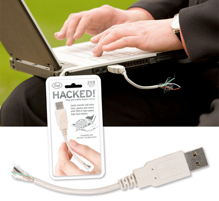 Ripped Cable USB Flash Drive
