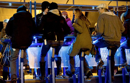 Pedal Powered Bar on Wheels