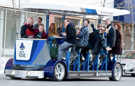 Human Powered Bus