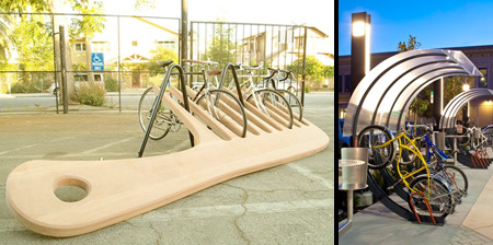 Cool and Unusual Bike Racks