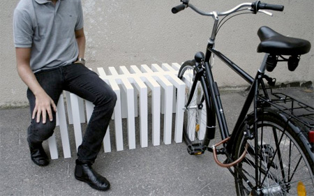 Bench Bike Rack