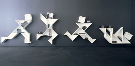 Tangram Bookshelf