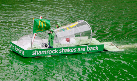 McDonalds Shake Boat