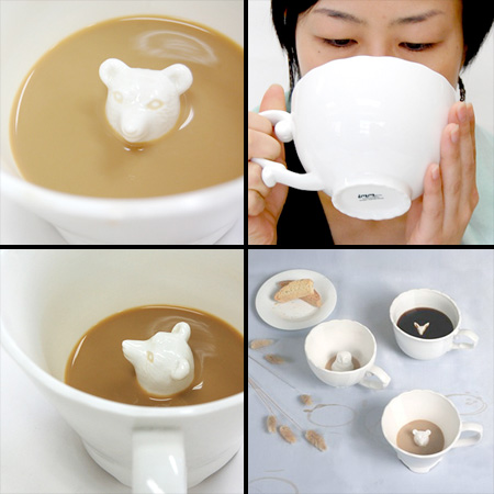 Hidden Animal Teacup