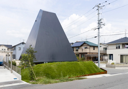 Pyramid Shaped House