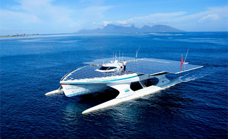 Solar Powered Boat