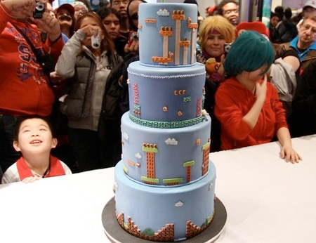 Super Mario Cake