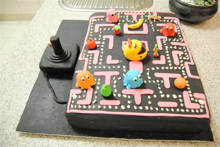 Ms Pac-Man Cake