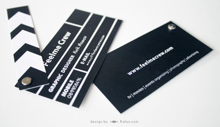 Clapperboard Business Card