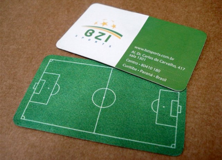 Football Business Card