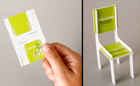 Chair Business Card