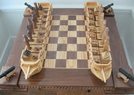 War of 1812 Chess Set