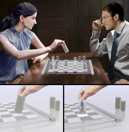 Transparent Chess Set