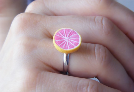 Grapefruit Ring