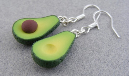 Avocado Earrings