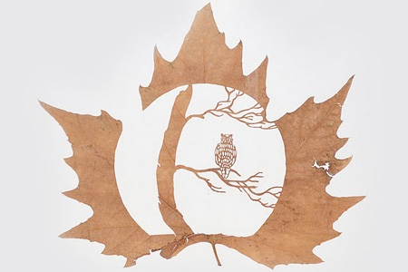 Beautiful Leaf Carvings