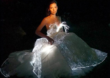 Glowing Wedding Dress