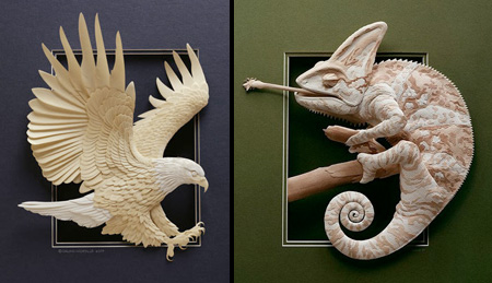 3D Paper Sculptures