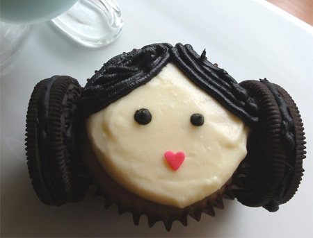 Princess Leia Cupcake