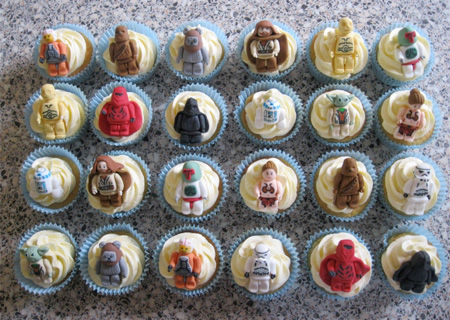 Lego Star Wars Cupcakes