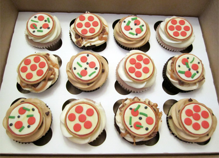 Pizza Cupcakes