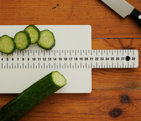 Ruler Cutting Board