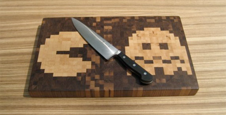 Pac-Man Cutting Board