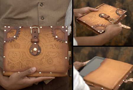 Steampunk iPad Case