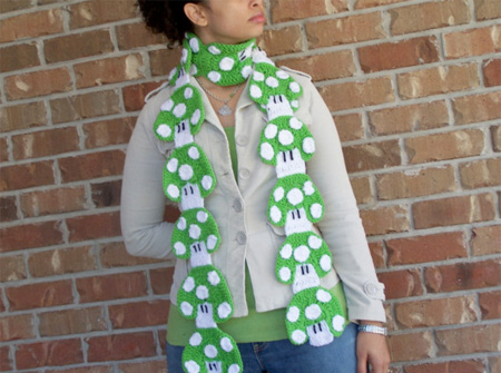 Mushroom Scarf