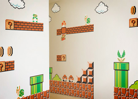 Super Mario Wall Stickers