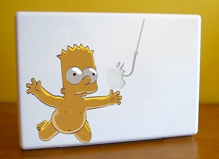 Bart MacBook Sticker