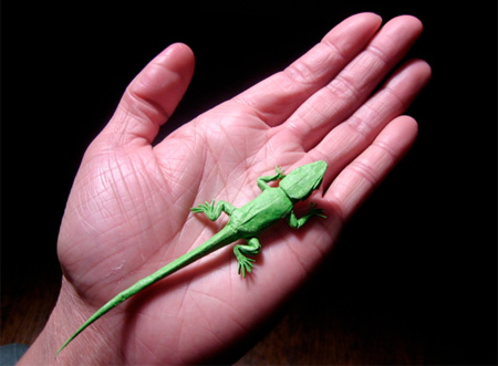 Lizard Origami