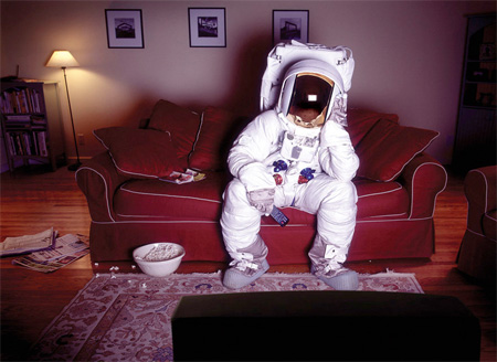 Astronaut at Home